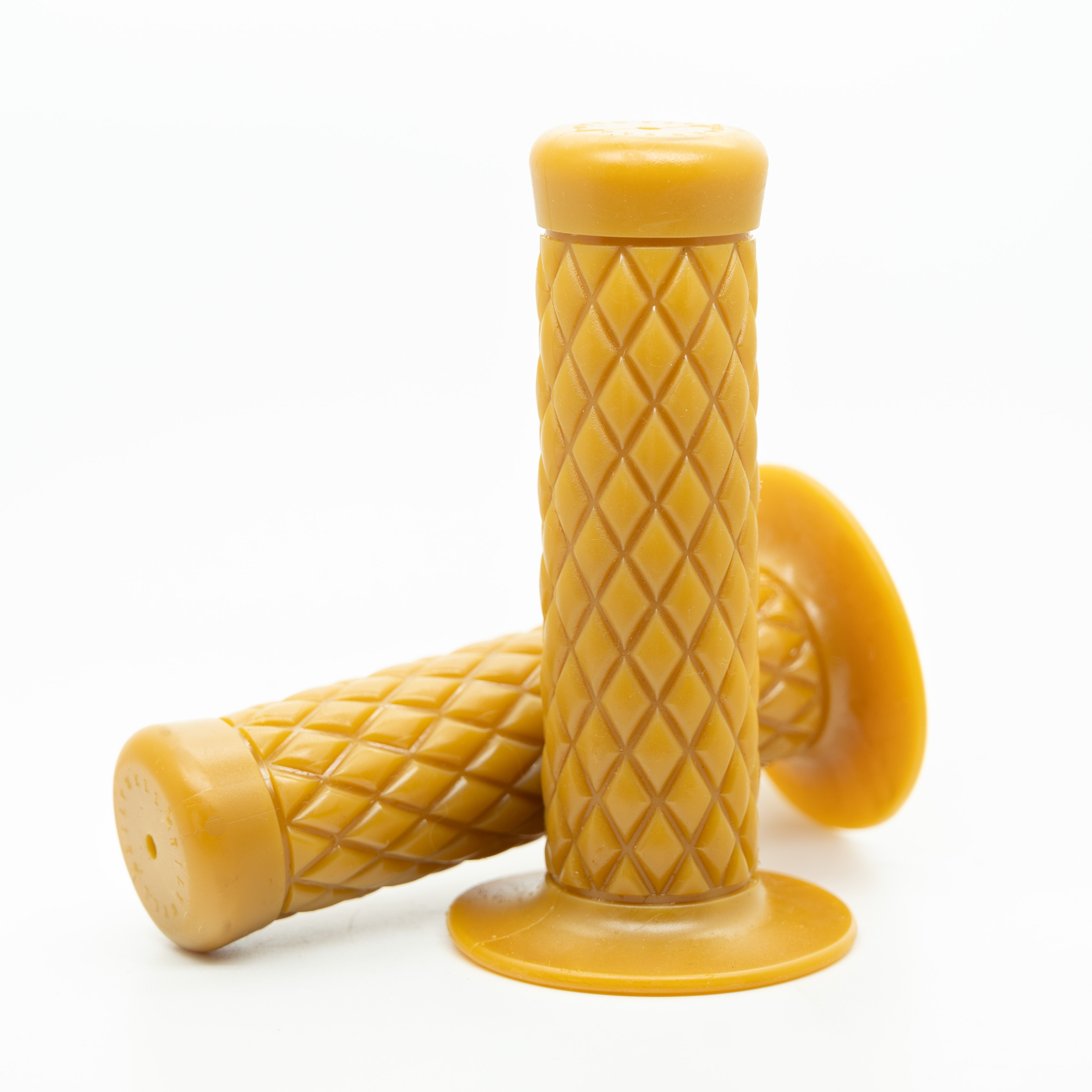 Biltwell 橡膠 握把套 菱格紋 (有邊) - 焦糖