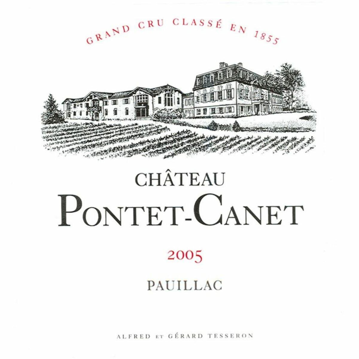 Chateau Pontet Canet 2005 (RP97)