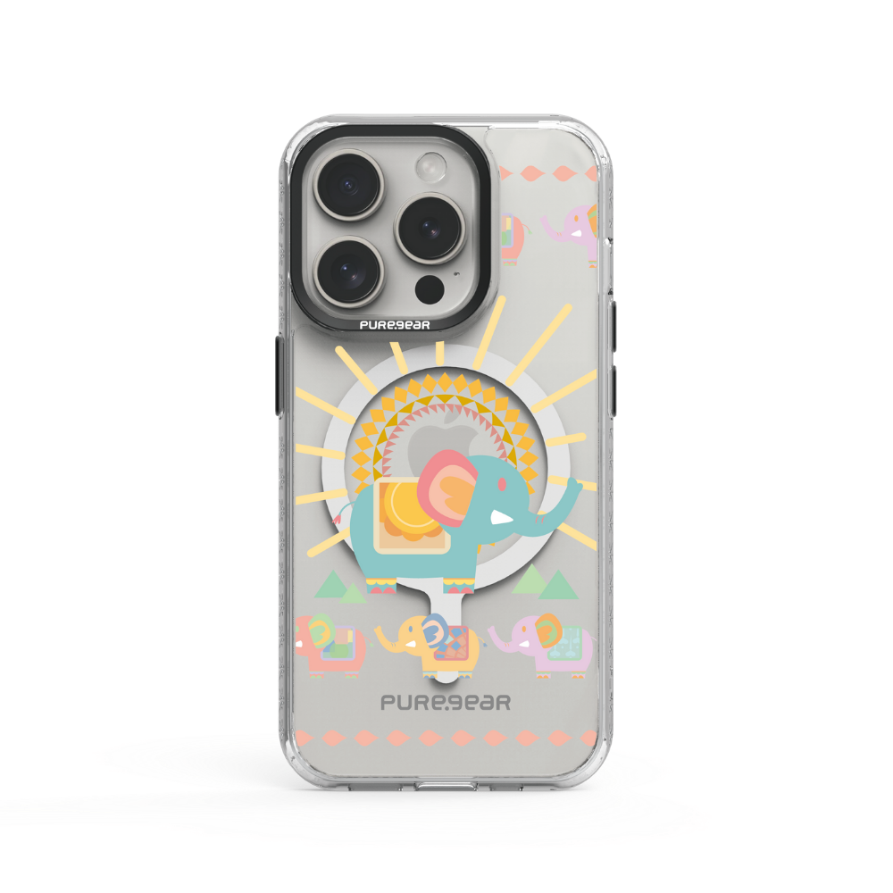 iPhone 冰鑽減壓防摔保護殼 Magsafe / 新想象 (Designer style)