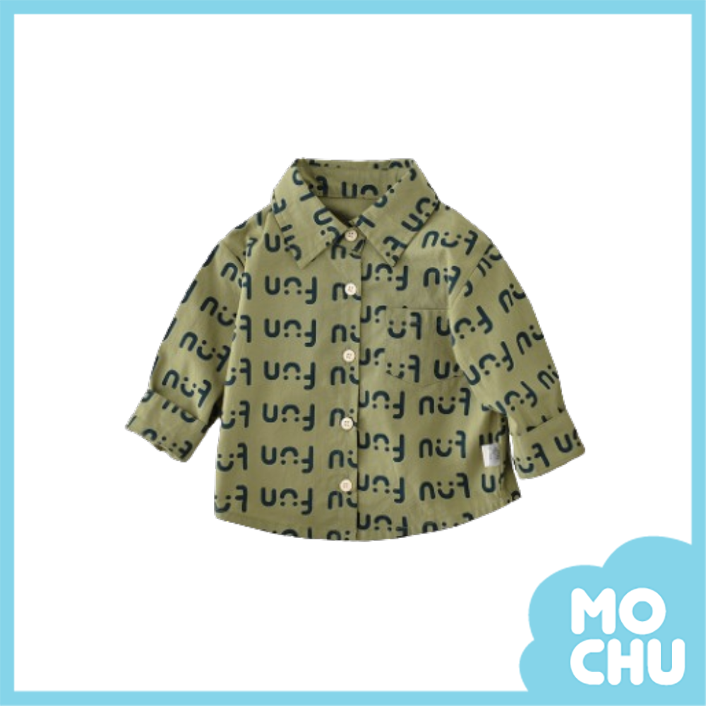 fun笑臉長袖襯衫