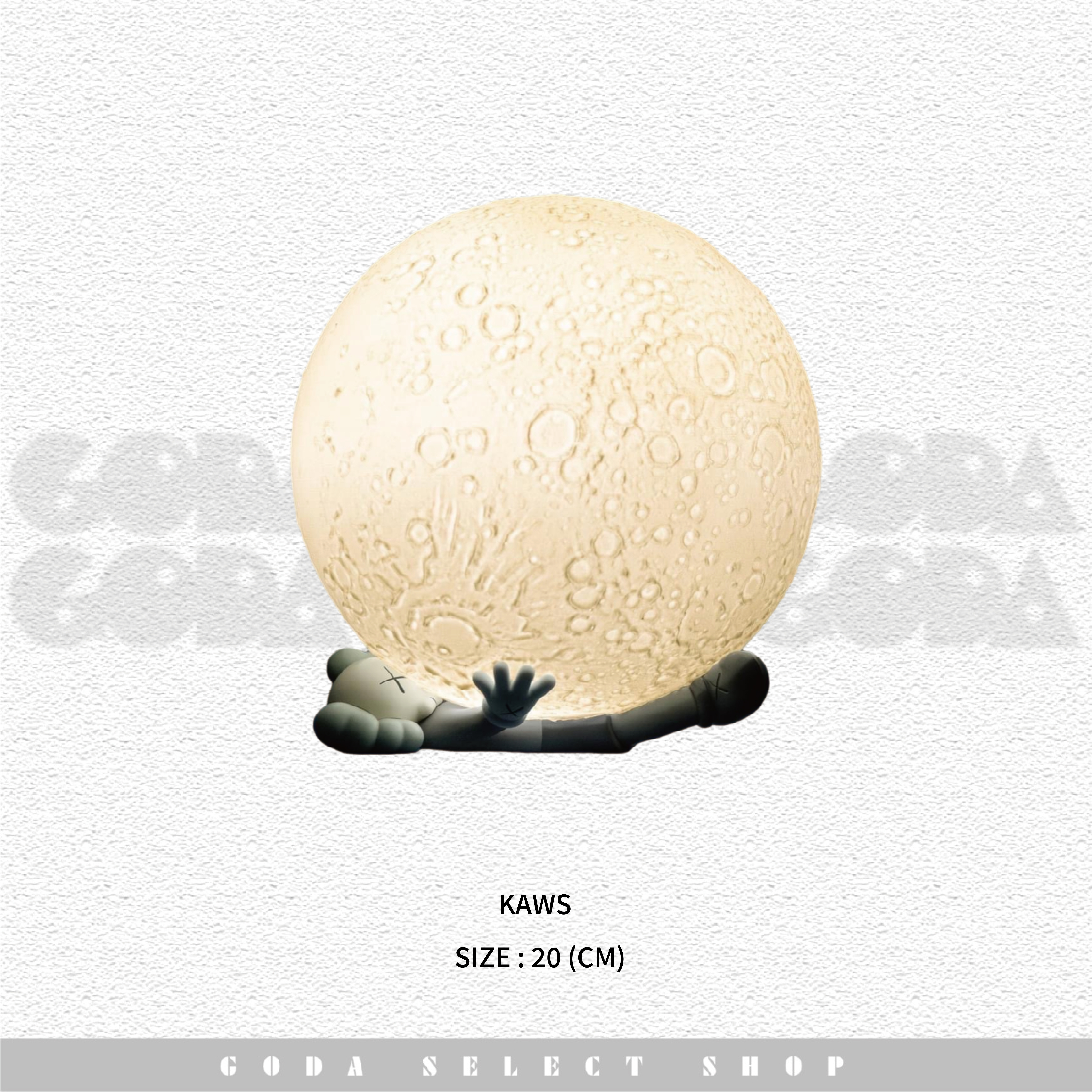 [現貨秒發] KAWS : HOLIDAY Shanghai 2.0 超大月亮燈 特殊版本 限定版本 #GT
