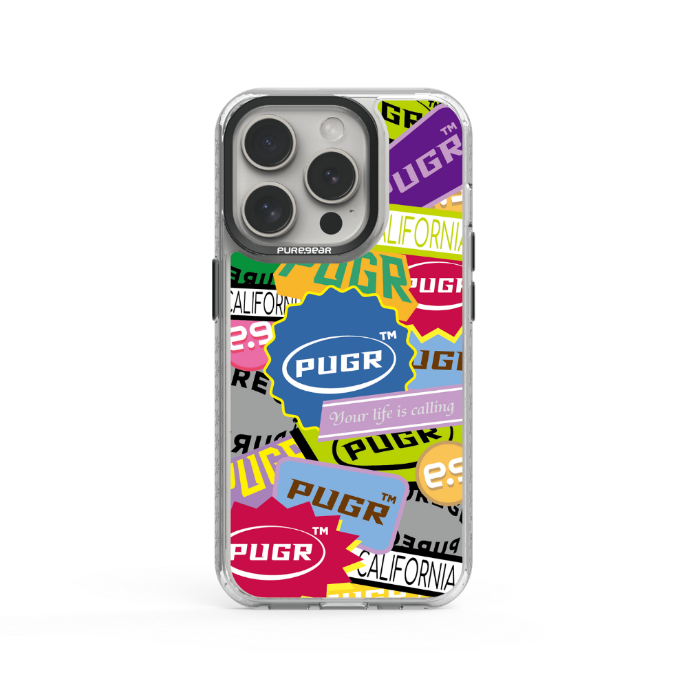 iPhone 冰鑽減壓防摔保護殼 Magsafe / 撞色拼貼 (Designer style)