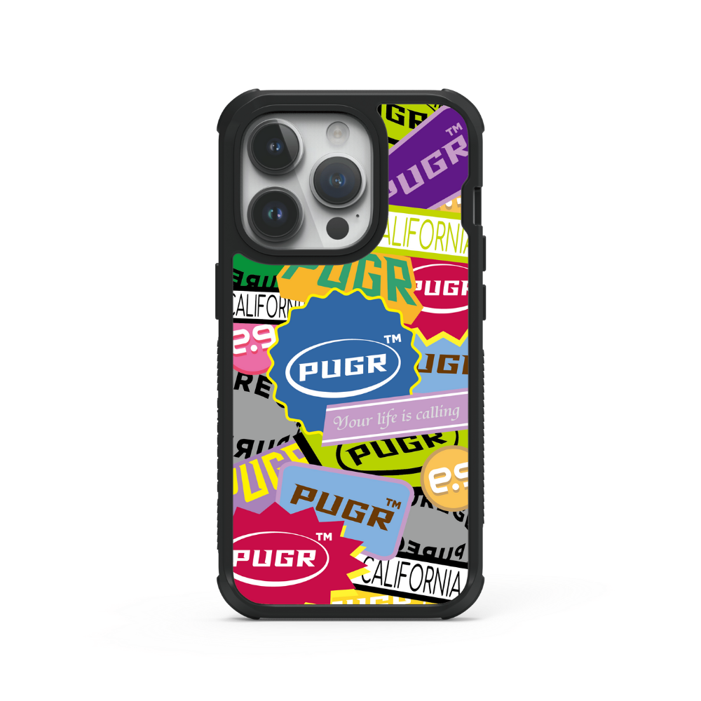 iPhone 輕坦克防摔手機殼 / 撞色拼貼 (Designer style)