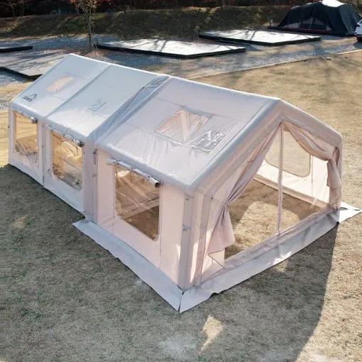 【COODY】9.0客廳擴充帳 棉布充氣帳篷