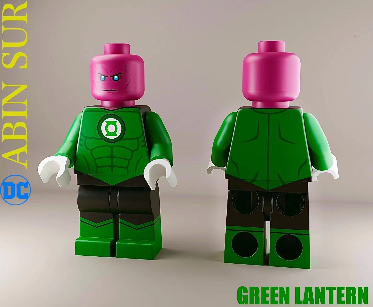 [LSC Brick][In Stock] Abin Sur [PADprinted]