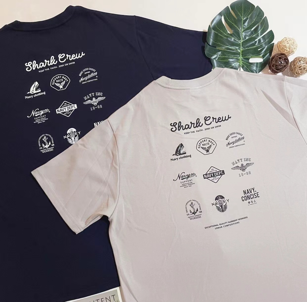 🇹🇼台灣代購款 CACO x NAVY BACK PRINT TEE