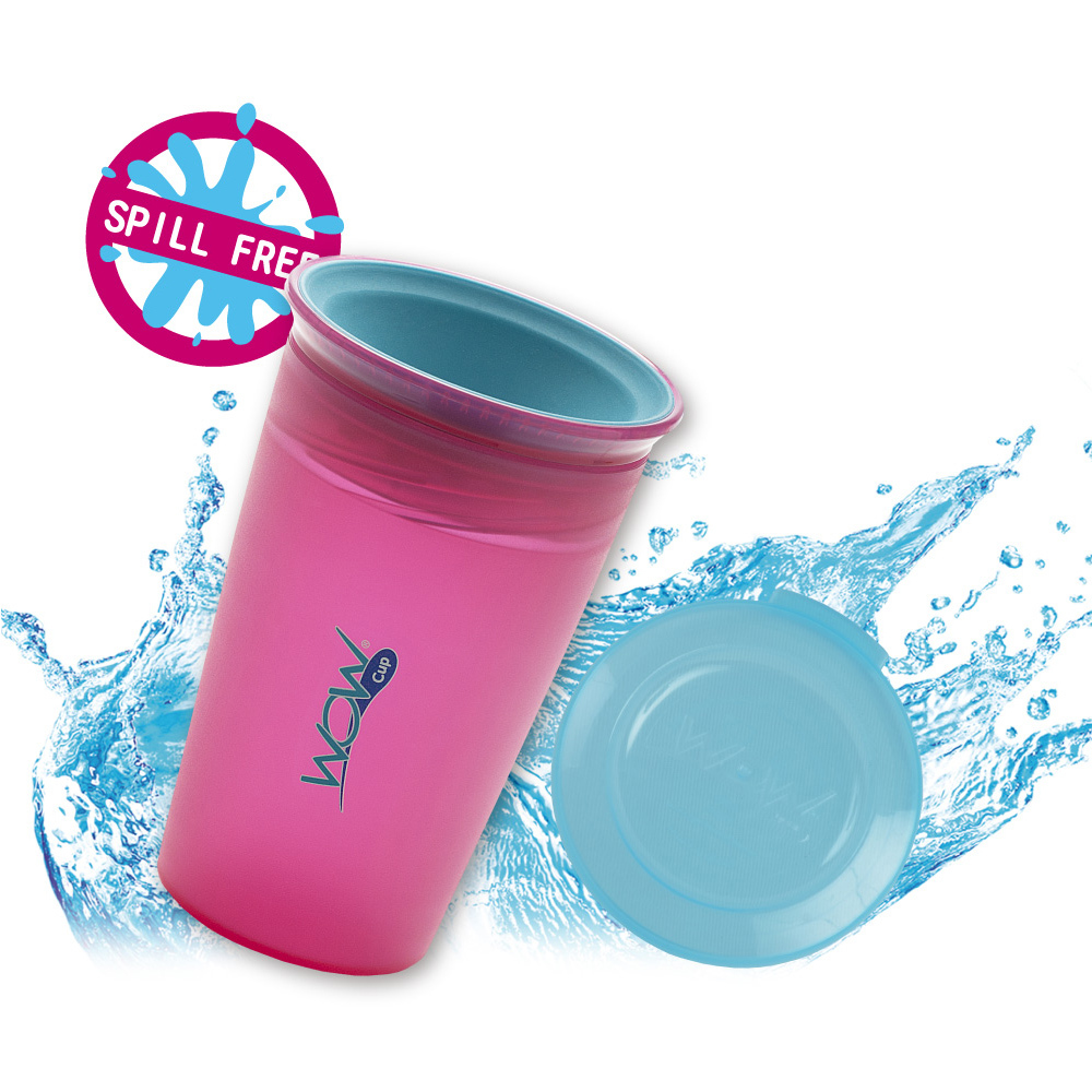 【美國WOW Cup】Kids 360度透明喝水杯