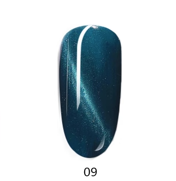 新款猫眼甲油膠（9號猫眼膠翠藍【規格15ML】）