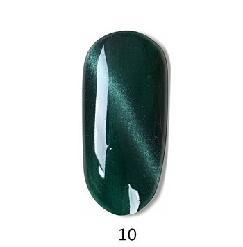 新款猫眼甲油膠（10號猫眼膠暗雅綠【規格15ML】）