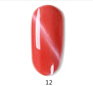 新款猫眼甲油膠（12號猫眼膠番茄紅【規格15ML】）