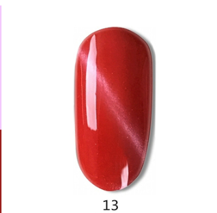 新款猫眼甲油膠（13號猫眼膠薔薇紅【規格15ML】）