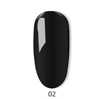 New nail polish glue (No. 02 pure black [15ML])