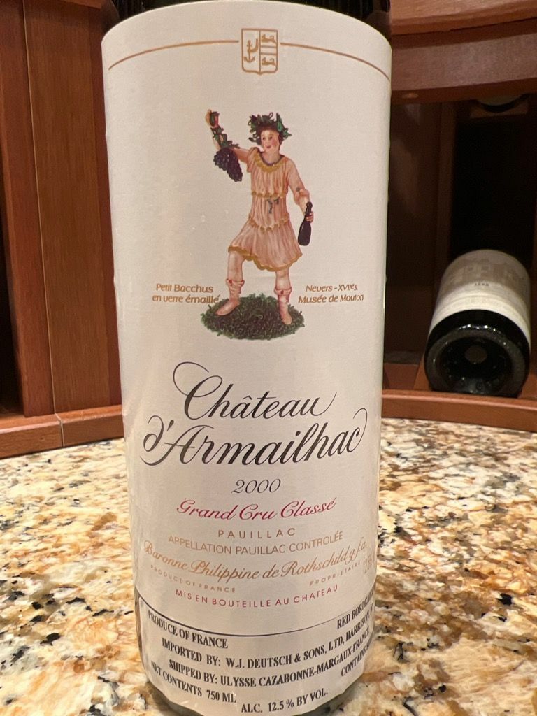 Chateau d'Armailhac 2000