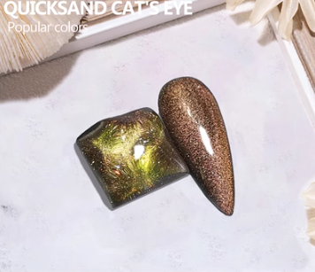 新款指甲油（璀璨流沙猫眼01號【規格15ML】）