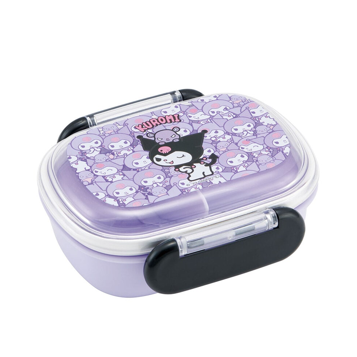 日本品牌 Skater Kuromi 270ml 分格食物盒 -QAF1AG