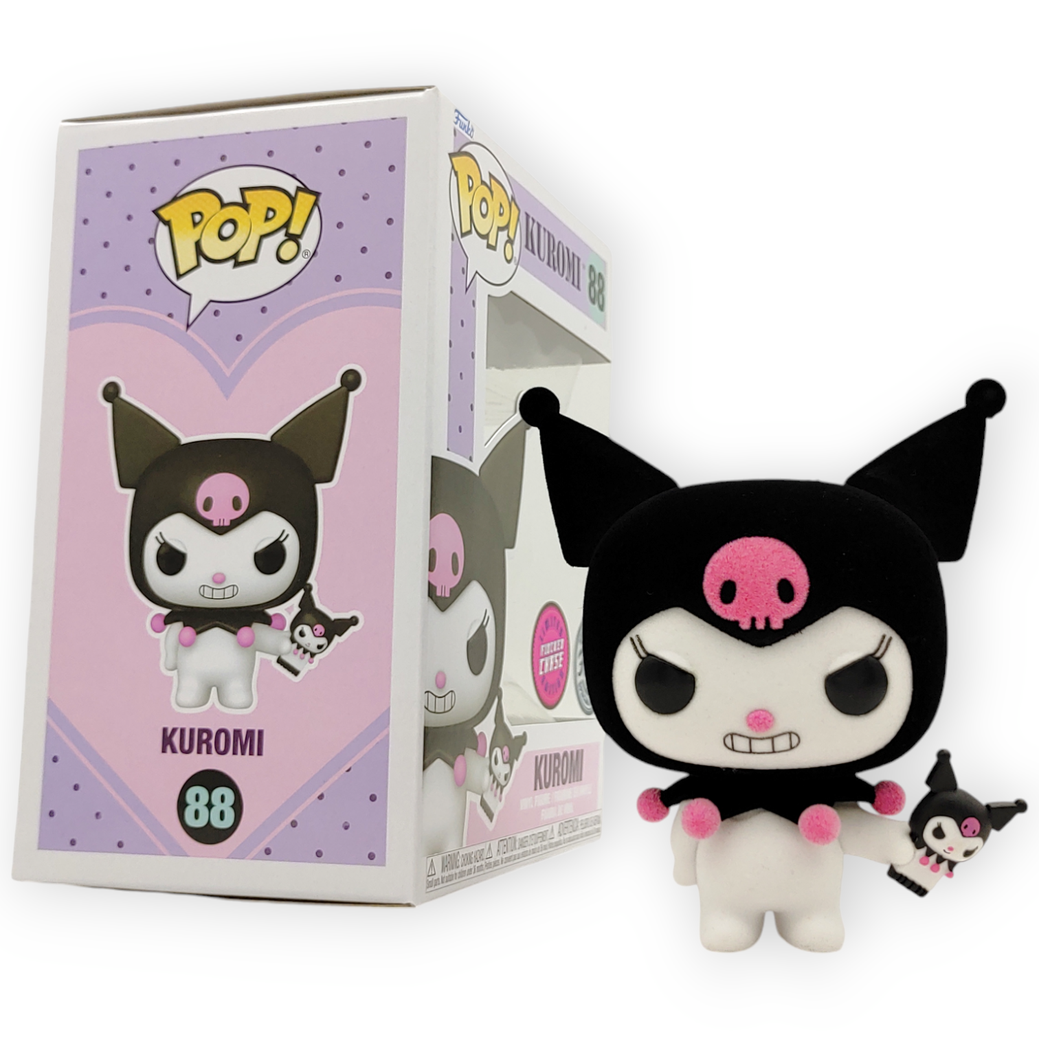 FUNKO POP<KUROMI>KUROMI可羅米_手機(毛版Chase) -No.88