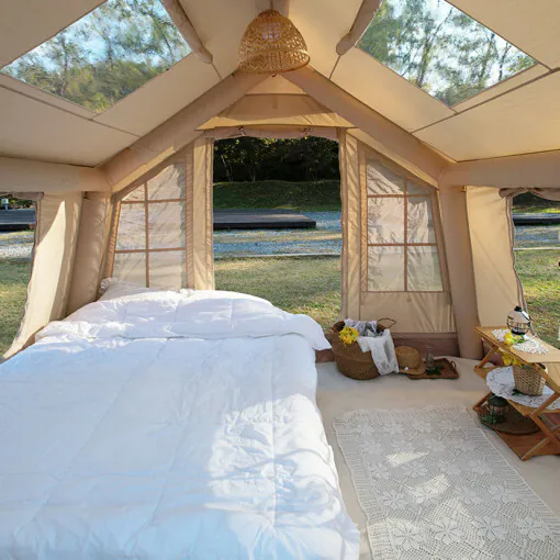 【COODY】8.0 棉布充氣帳篷