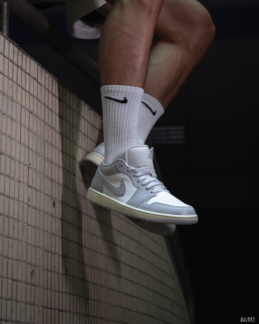 『海鹽奶油灰AJ1』Nike Air Jordan 1 Low Vintage Gray