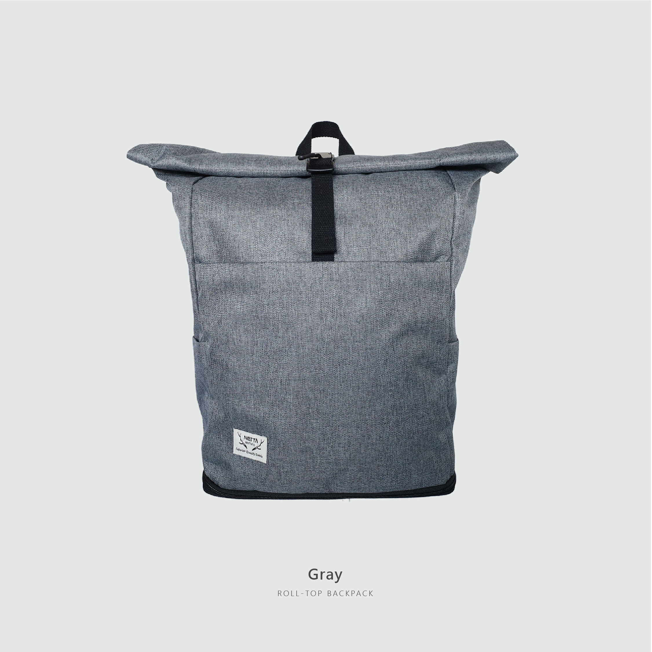 捲蓋式後背包 (3色)｜NETTA