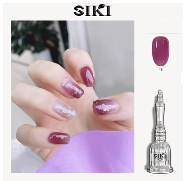 New nail polish (46# Bingtou Meizi [Specification: 15ML])