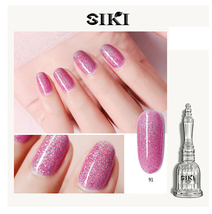 New nail polish gel (No. 91 starry sky powder [15ML])