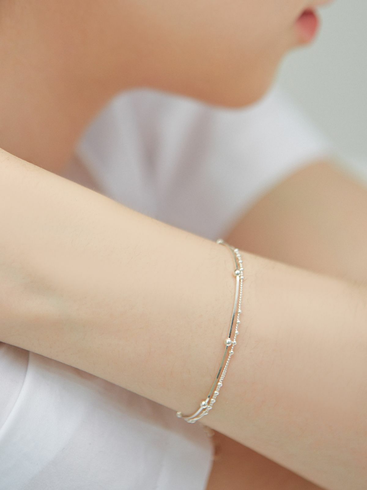 ENGBROX Layered Ball Bracelet [silver925]