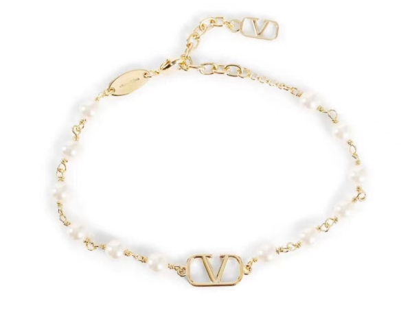 Valentino 珠珠手鏈-M