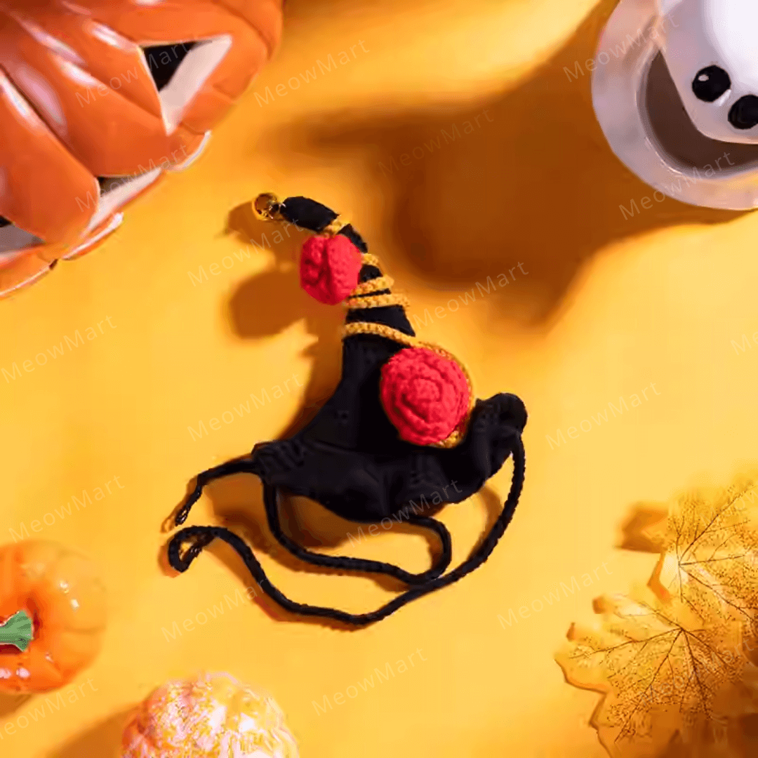 【現貨8折】萬聖節珠珠針織頸圈 (貓狗適用)