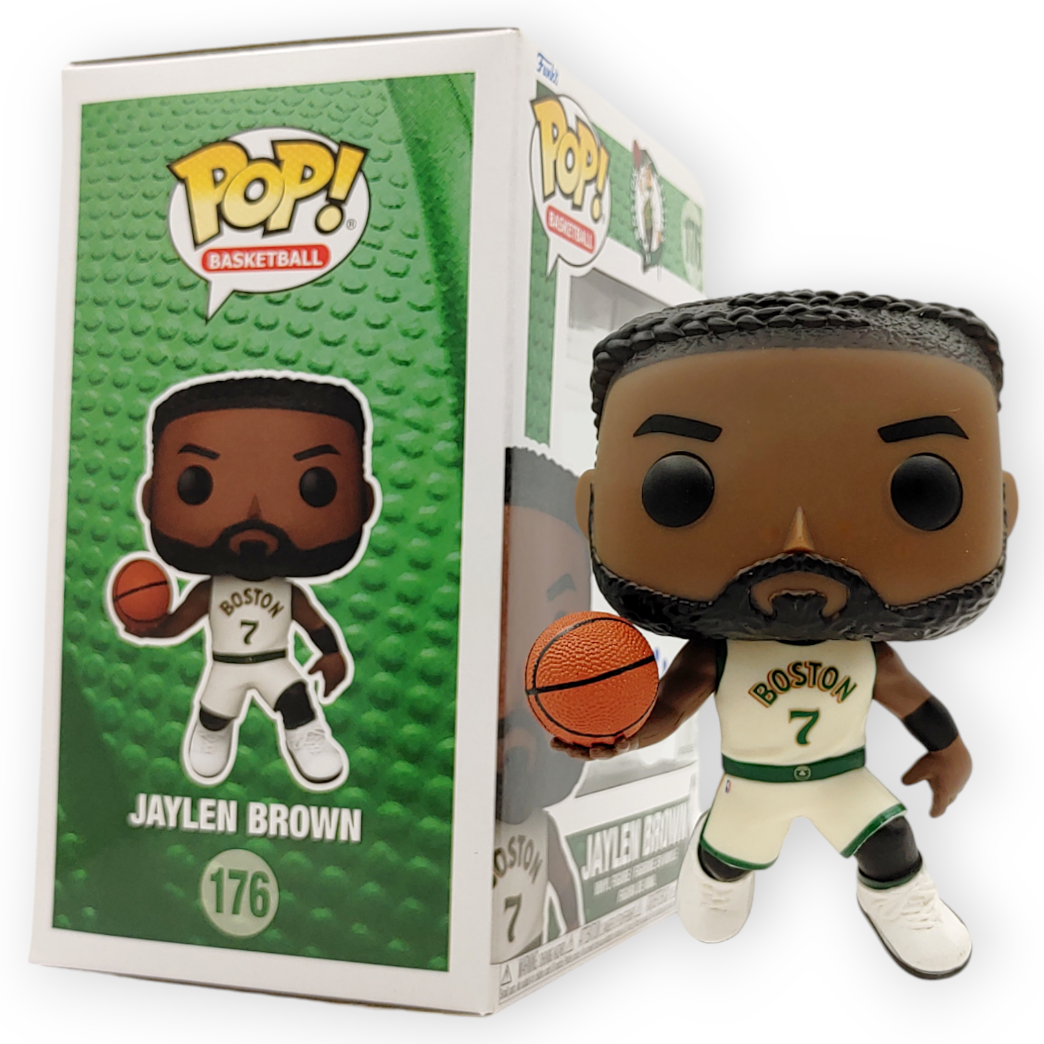 FUNKO POP<NBA>波士頓塞爾特人_謝倫.布朗_白色作客-No.176