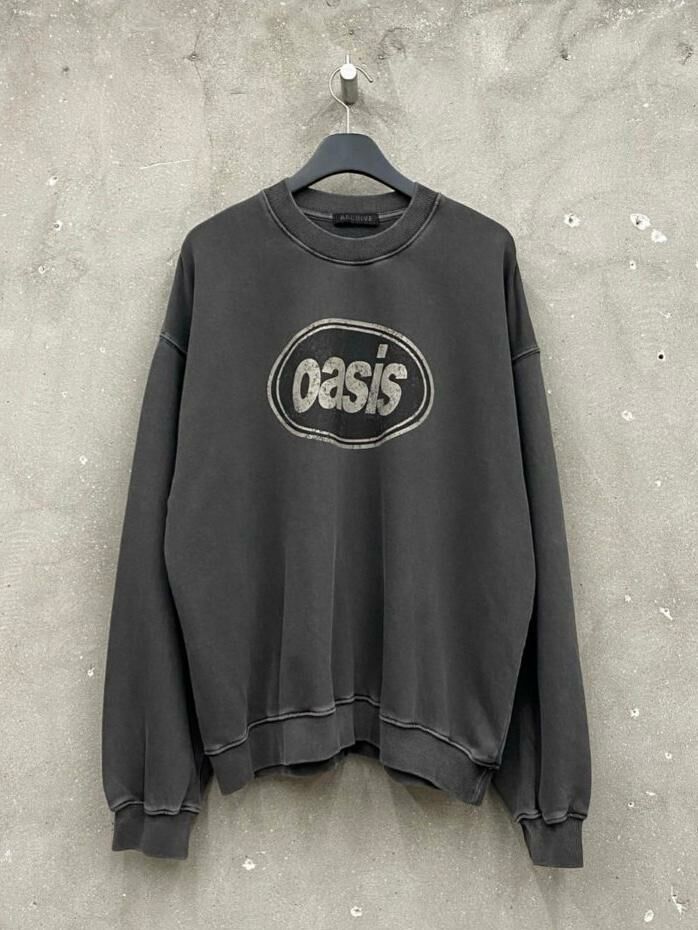 洗水英文字衛衣 ARCHIVE-230T