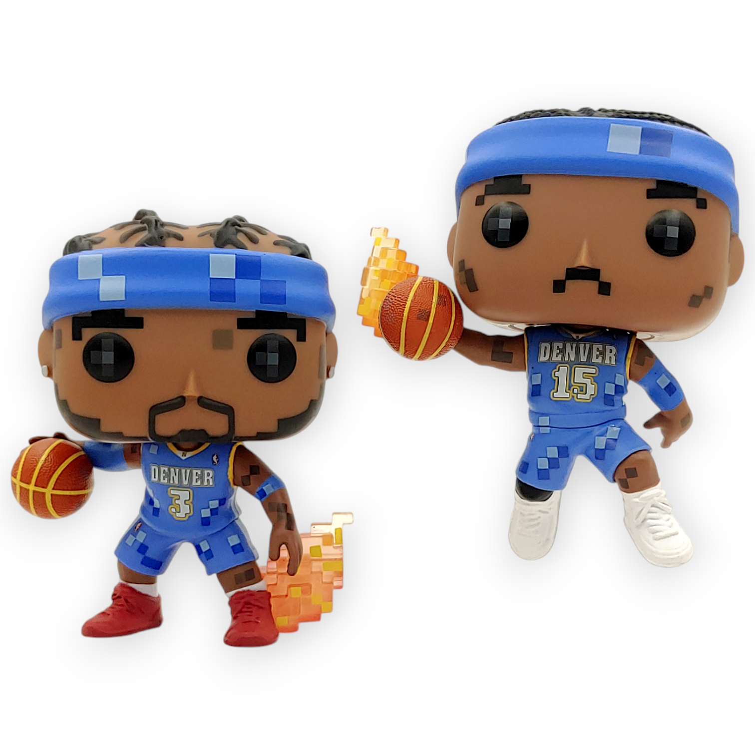 FUNKO POP<NBA JAM>阿倫.艾佛遜&卡美路.安東尼_8-BIT-No.2Pack
