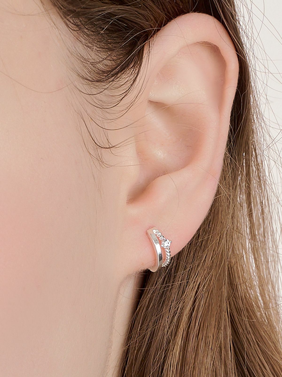 ENGBROX Refine Cubic Earring [silver925]