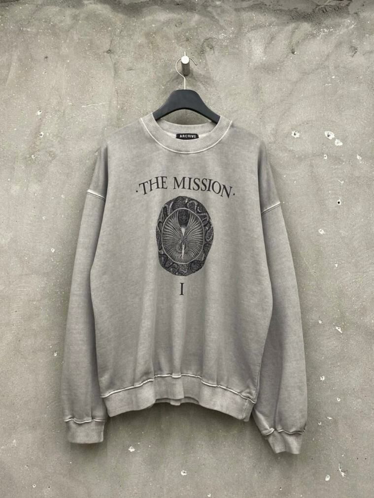 洗水英文字圖案衛衣 ARCHIVE-231T