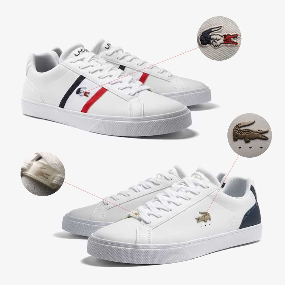 LACOSTE 運動鞋正面展示