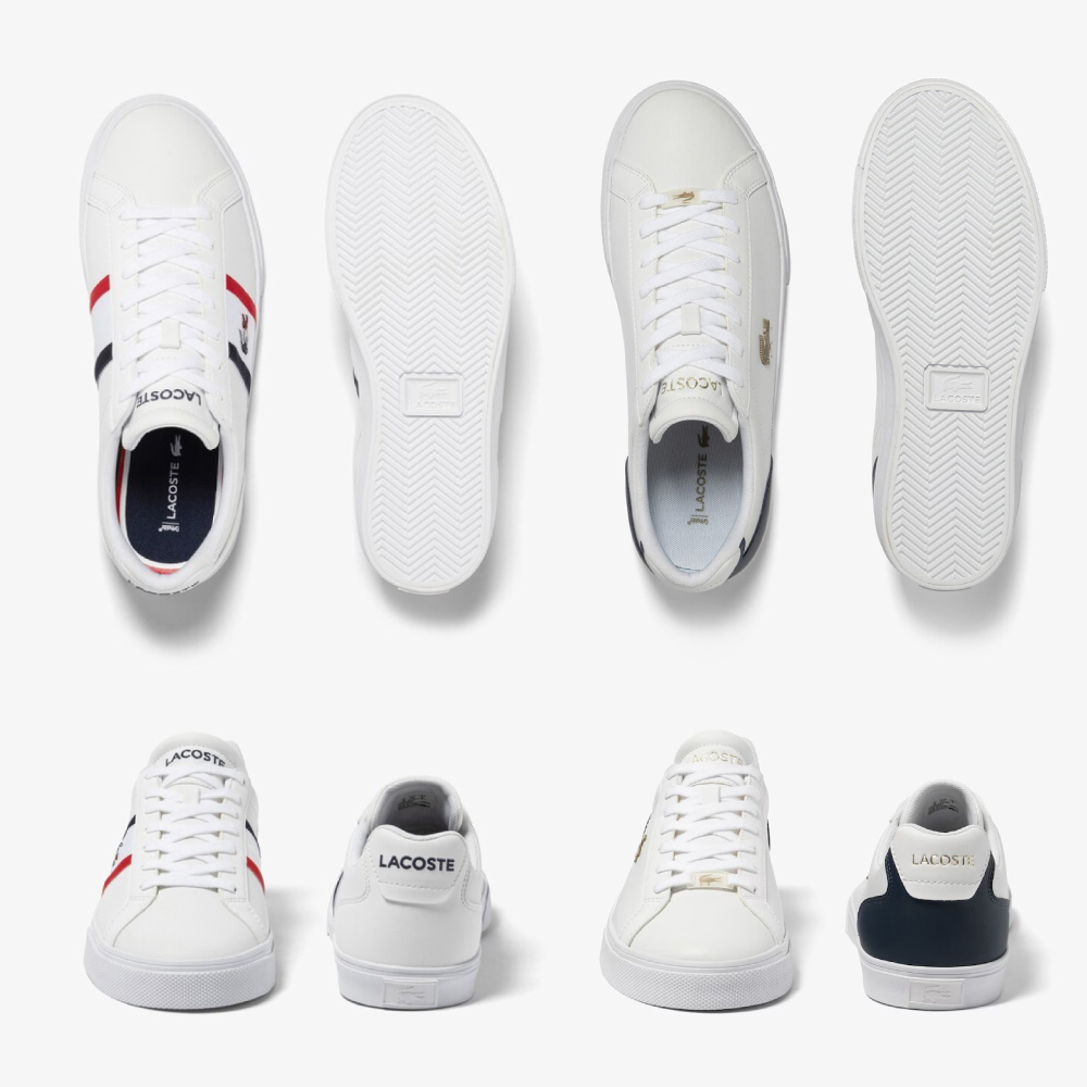 LACOSTE 運動鞋內側展示