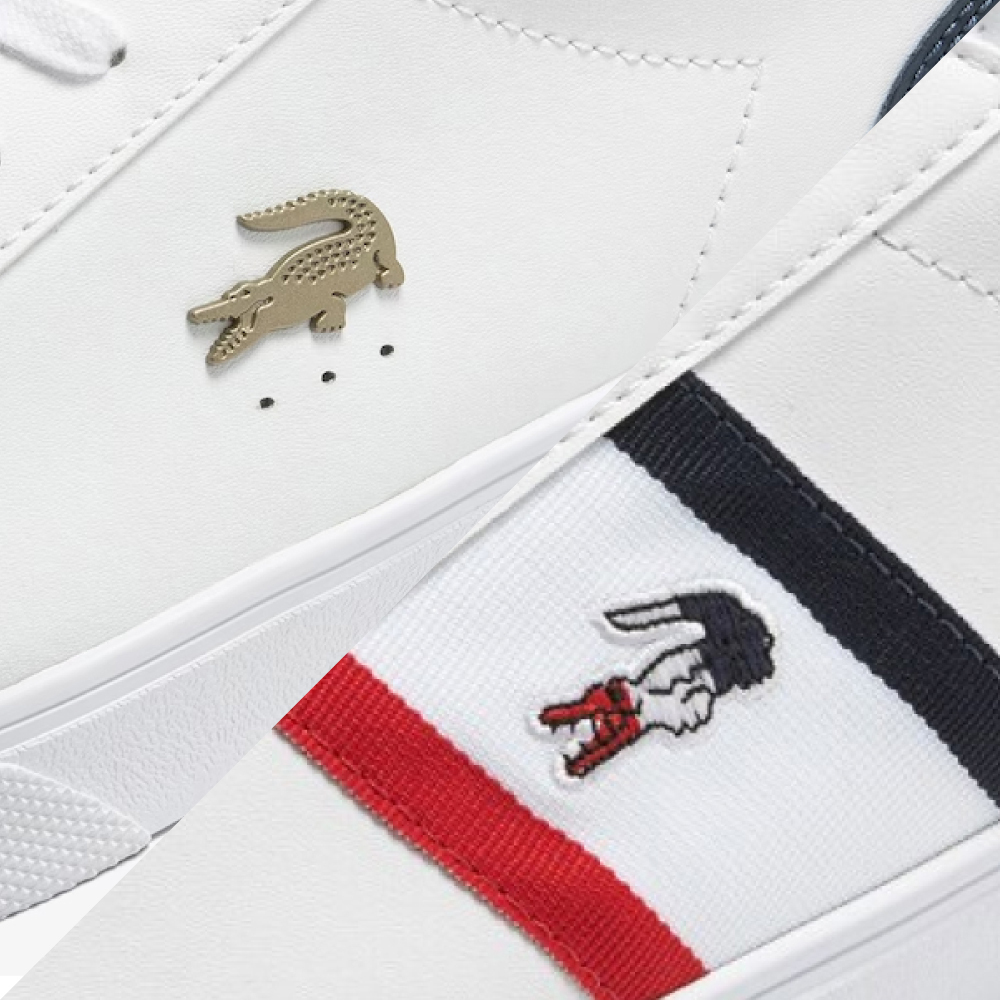 LACOSTE 運動鞋鞋底特寫