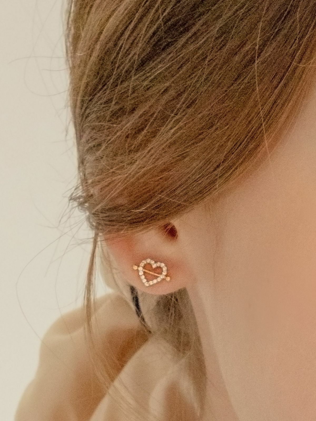 ENGBROX Dazzling Heart Earring