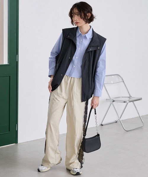 #現貨 日本限定 MONO-MART Overtrack Hiyo 短拉鍊背心 5色