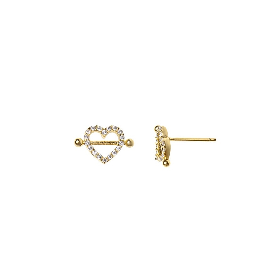 ENGBROX Dazzling Heart Earring