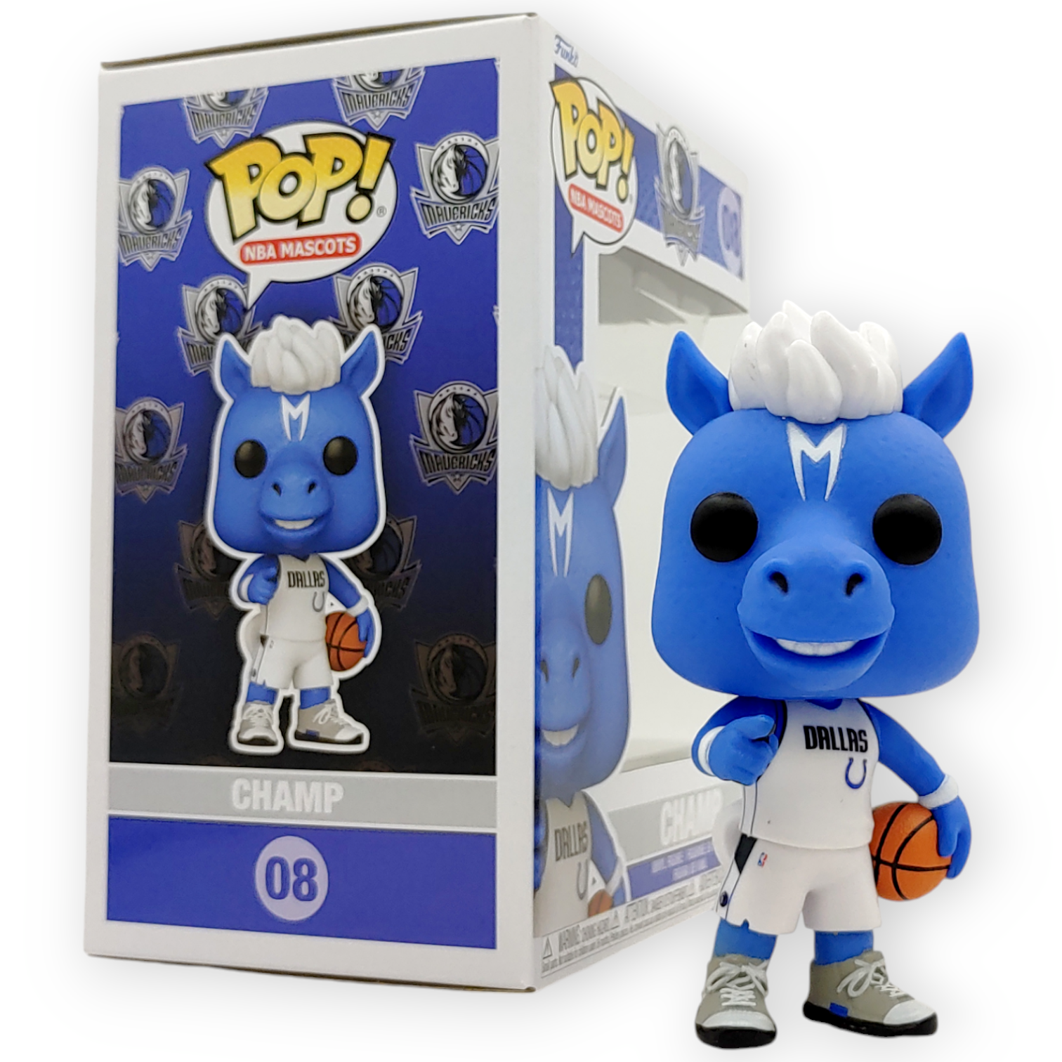 FUNKO POP<NBA>達拉斯獨行俠吉祥物-No.08