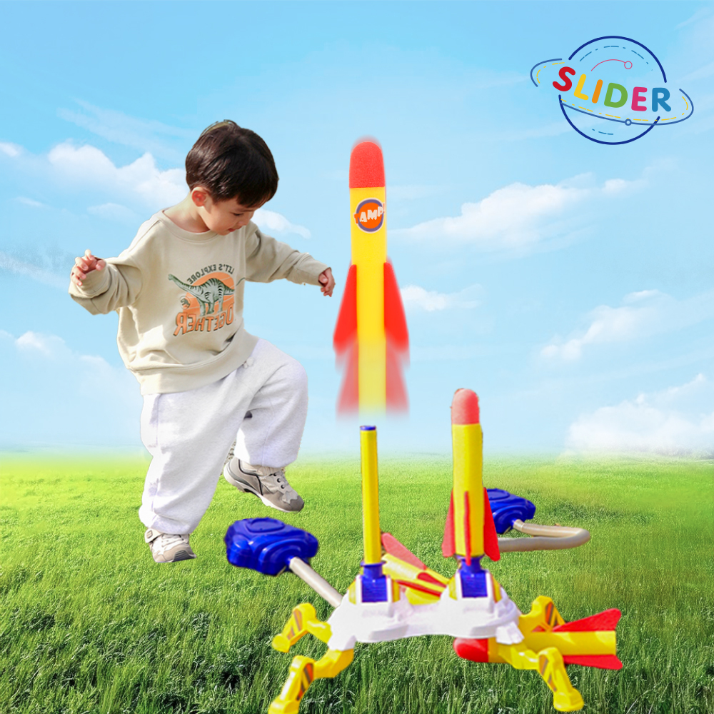 Slider玩具星球   腳踩衝天火箭