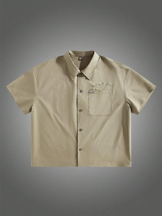 KADMAX大尺碼-春夏短袖襯衫〈CSTS2436〉