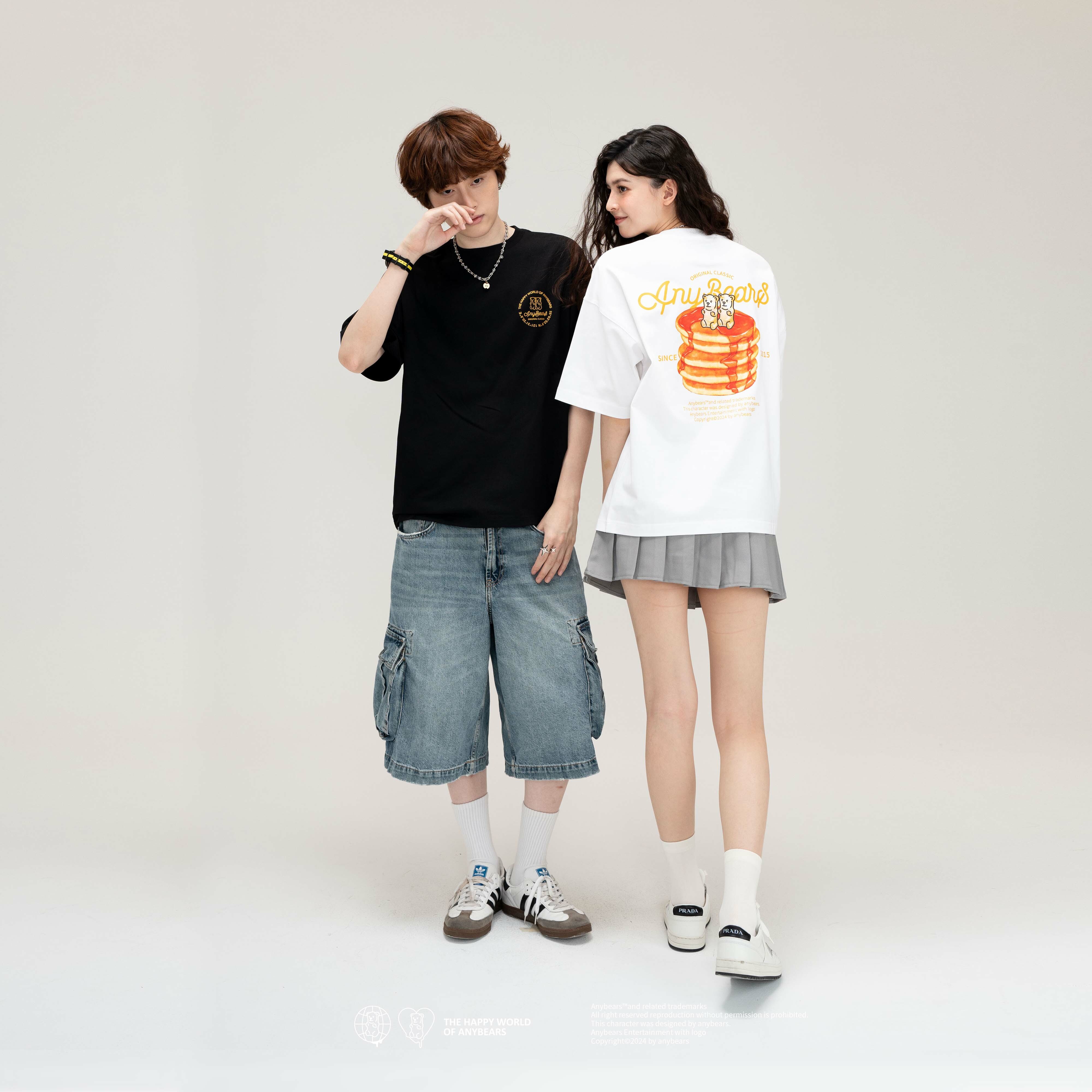 ANYBEARS®Pancake BEAR 鬆餅熊短Tee