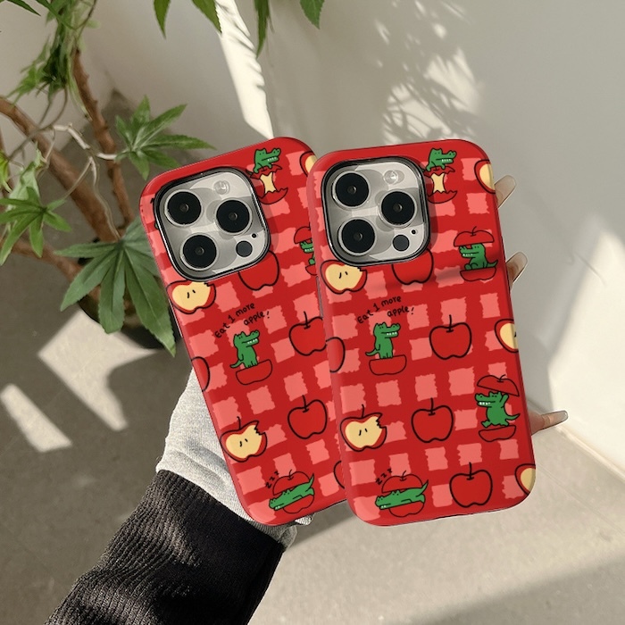 《91207》蘋果鱷魚手機殼