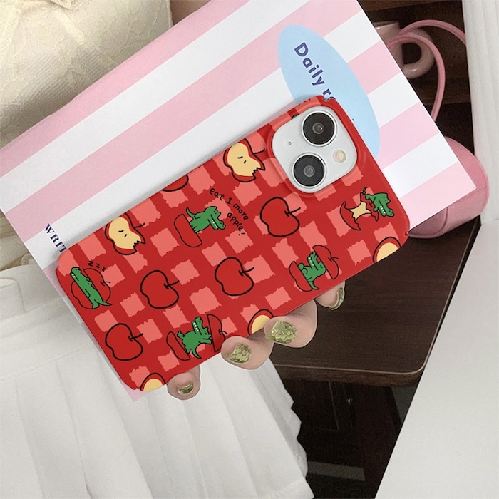 《91207》蘋果鱷魚手機殼