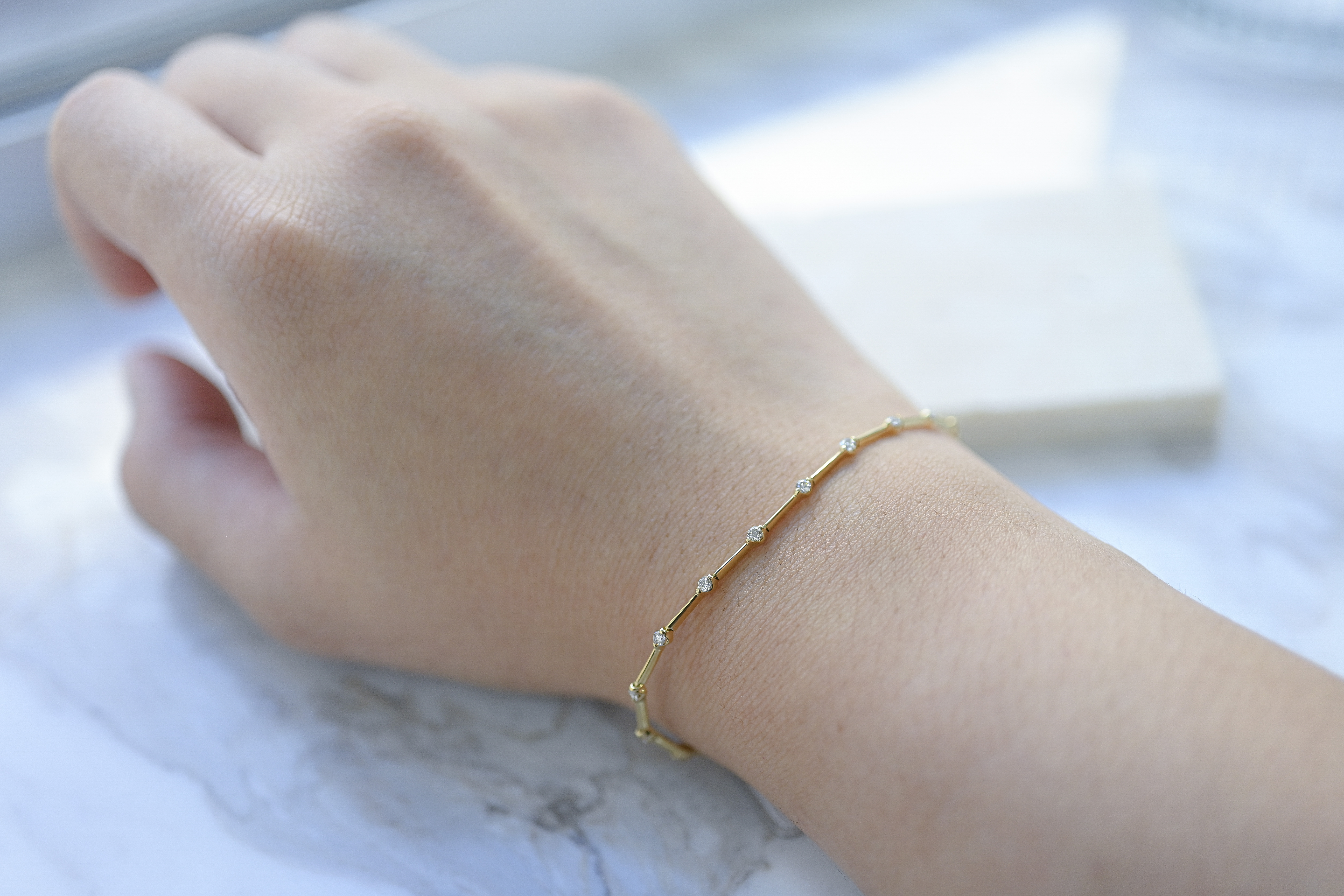 18K Veinte Diamond Bracelet