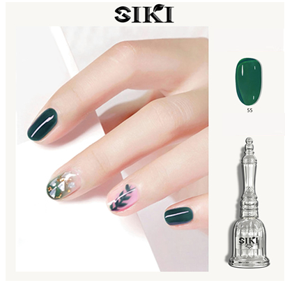 New nail polish glue (No. 55 dark elegant green [15ML])