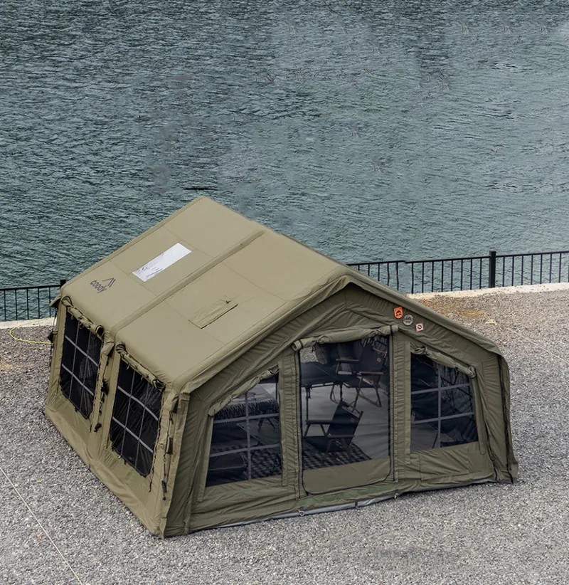 【COODY】13.68 棉布充氣帳篷