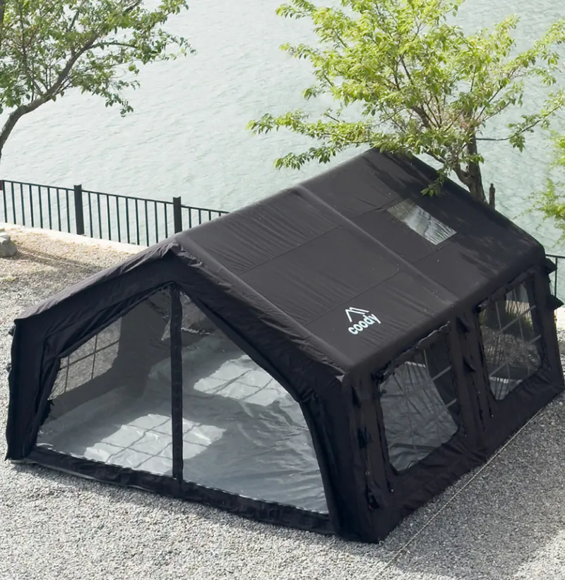 【COODY】13.68 棉布充氣帳篷