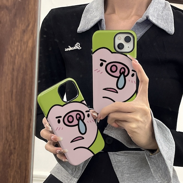 《91209》鼻涕豬豬手機殼